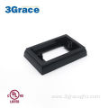 Wall mounting box spacer for GFCI Outlet